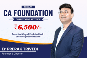 CA Foundation Regular</br>Quantitative Aptitude