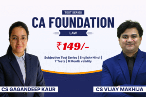 CA Foundation Law <BR>Test Series
