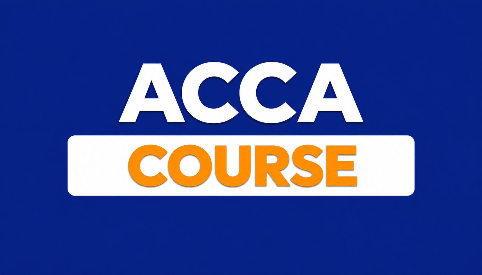 CA Foundation – Regular
